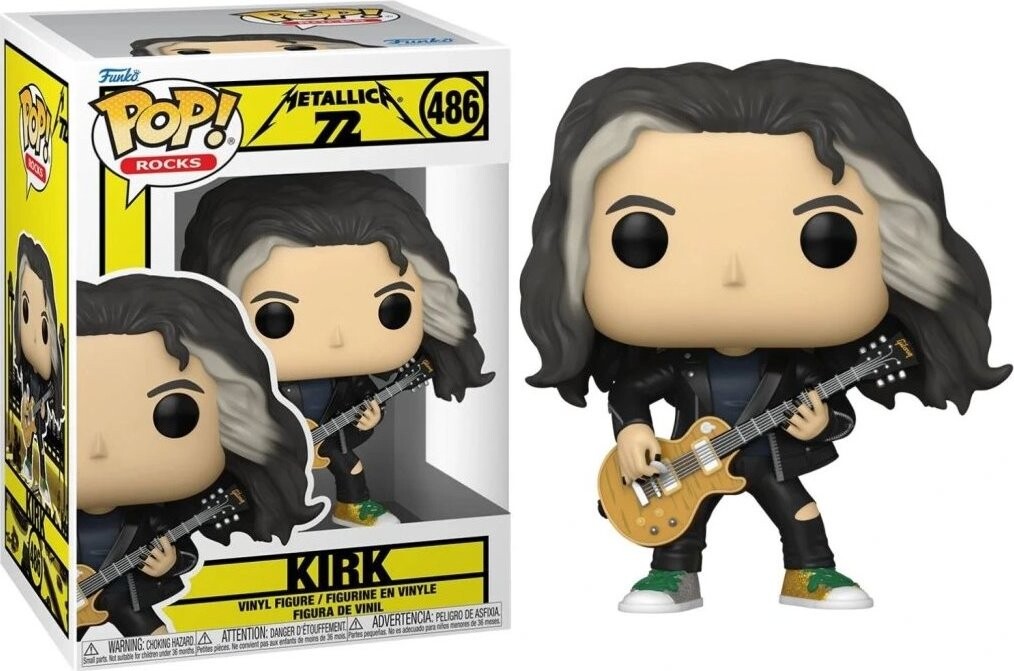Funko Pop! Metallica 72 Kirk 486