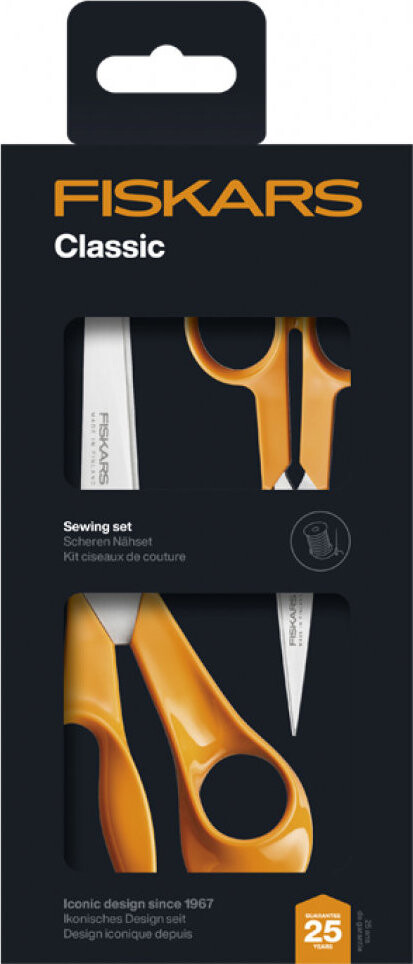 FISKARS Set nožníc UNI 21 cm, vyšívacie 13 cm Classic