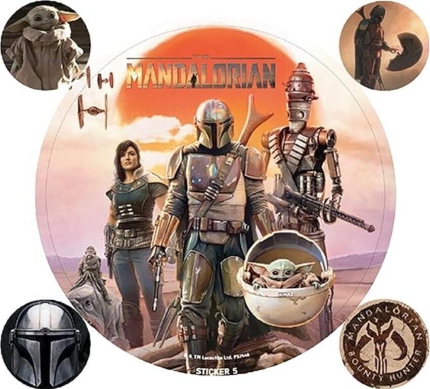 Star Wars The Mandalorian: Legacy - Samolepky