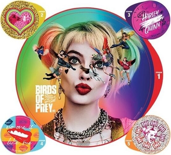 DC Comics Birds Of Prey: Harley Quinn - Samolepky