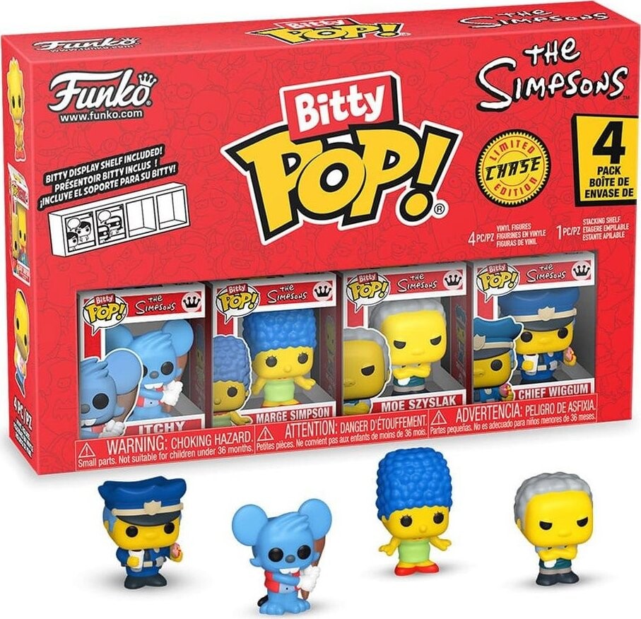 Funko Pop! Bitty 4-Pack Series 2 The Simpsons, 1 ks náhodná