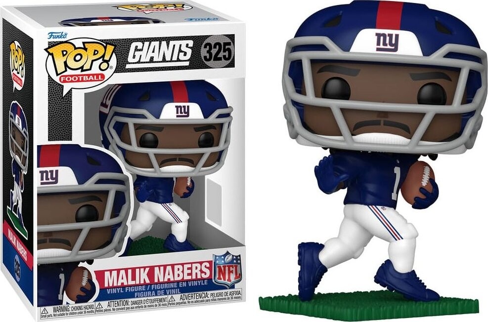 Funko Pop! NFL Legends Giants Malik Nabers 325