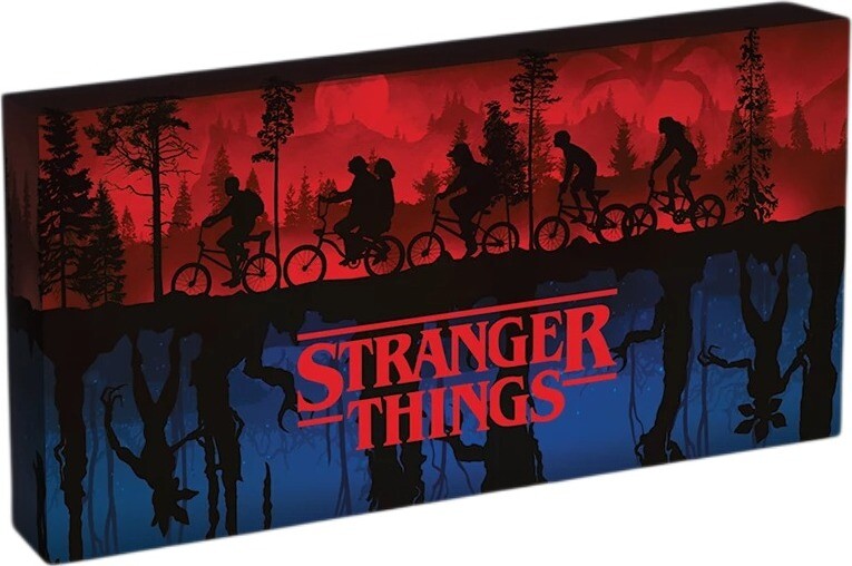 Stranger Things - WSQK - svítící obraz