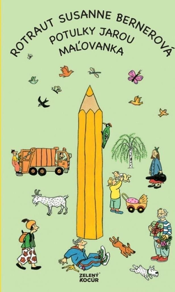 Potulky jarou, omaľovánka