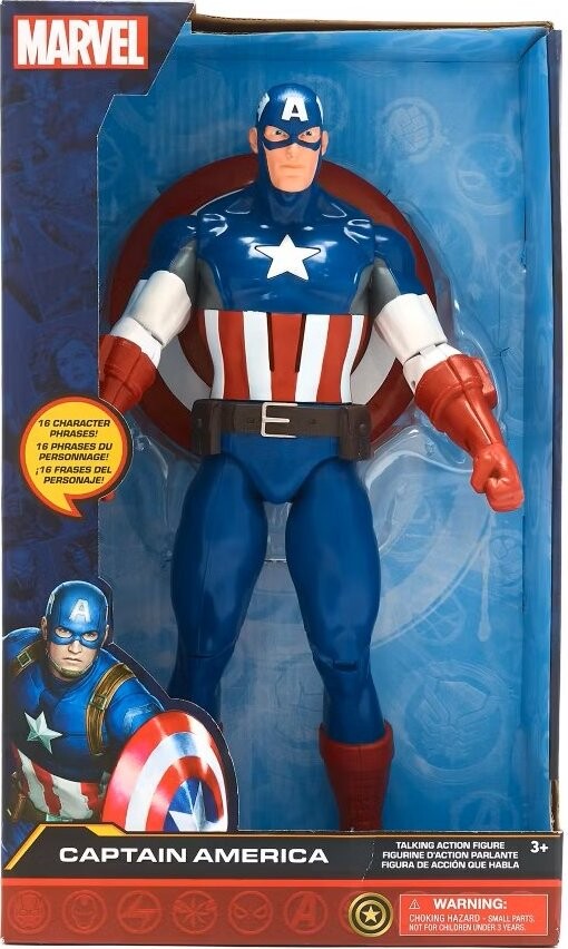 Disney Captain America originálna hovoriaca akčná figúrka 33 cm