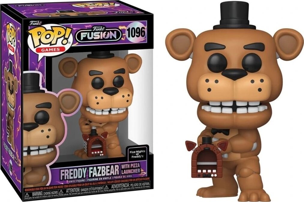 Funko Pop! Fusion Freddy Fazbear With Pizza Launcher 1096