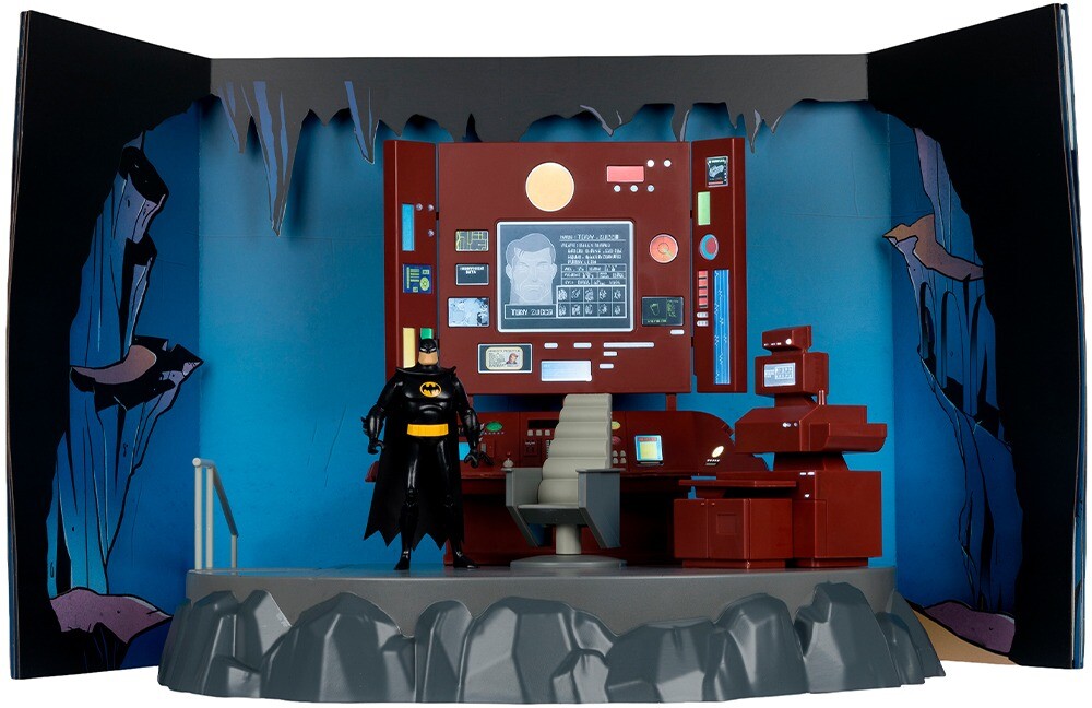 DC - The Batcave Playset w/ Exclusive Batman (Batman: The Animated Series) - figurka
