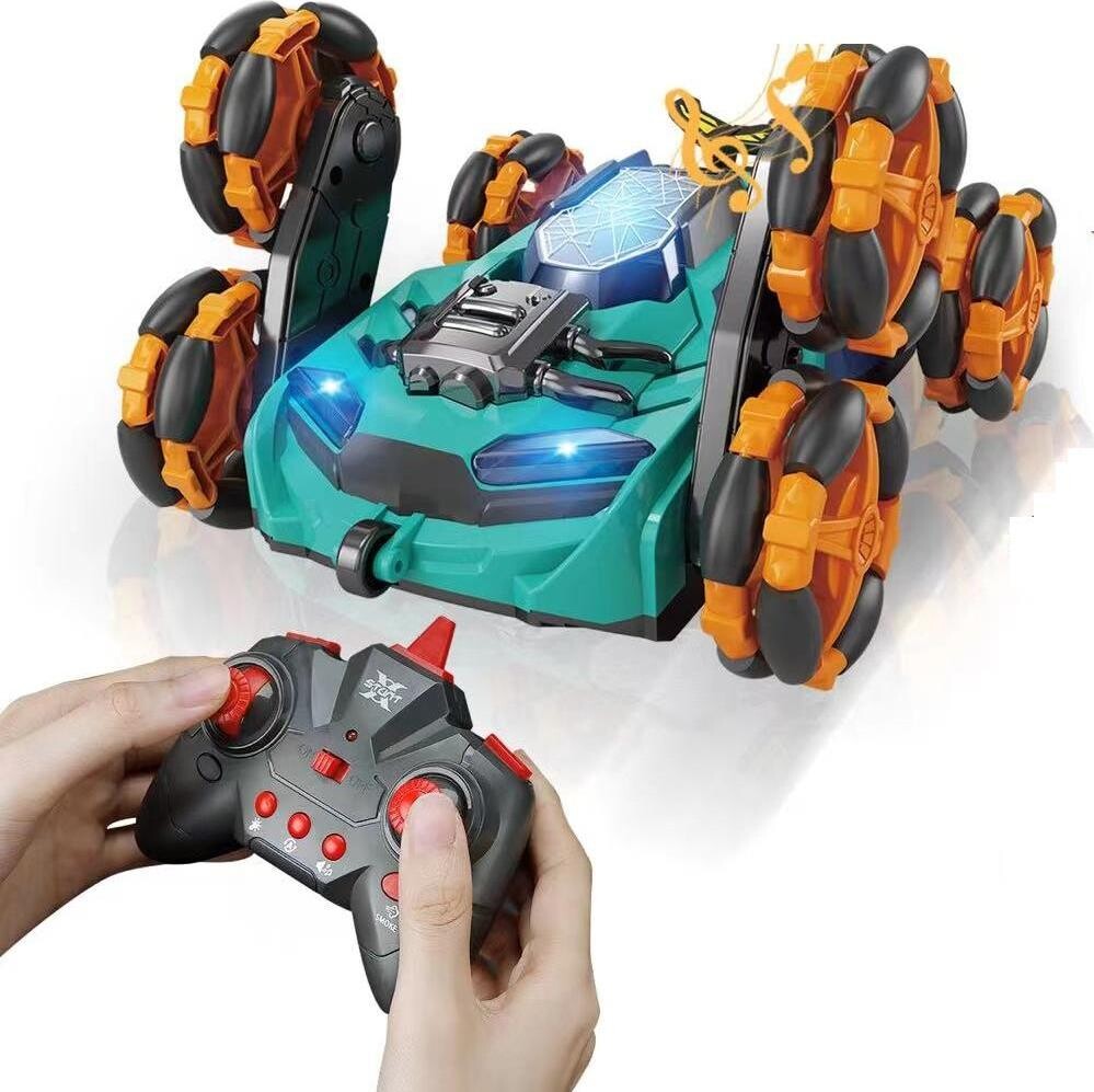 QST RC auto Stunt car QST2021, zelené