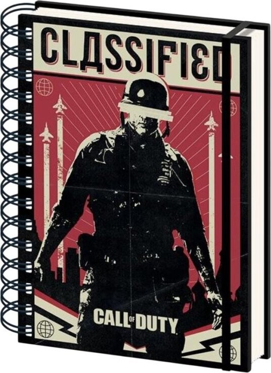 Call Of Duty: Classified - Zápisník A5