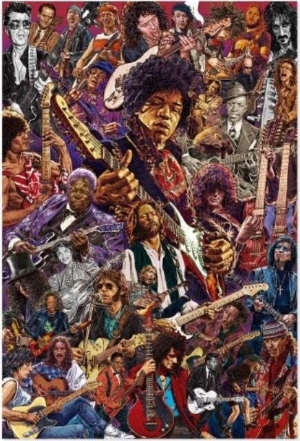 Legendary: Guitarists - Plakát