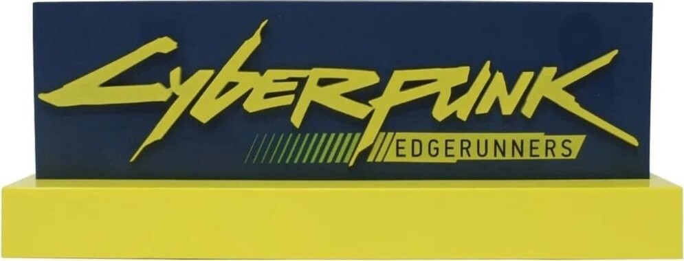 Cyberpunk Edgerunner: Logo - stolní lampa 22 cm