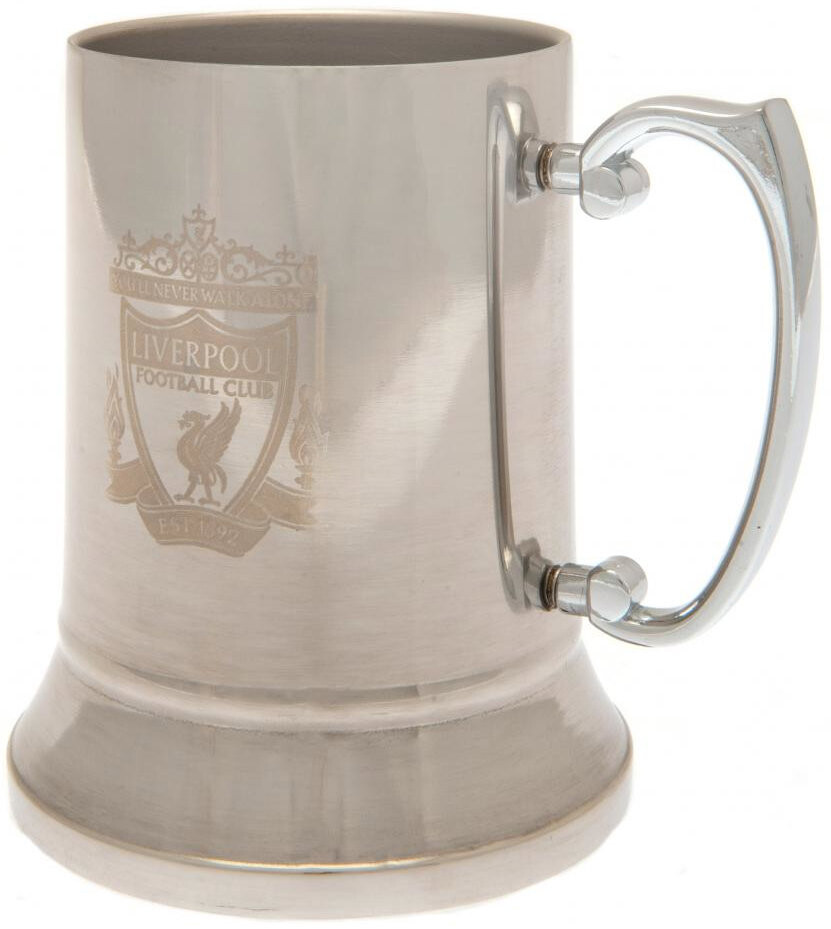 FC Liverpool: Crest - nerezový korbel