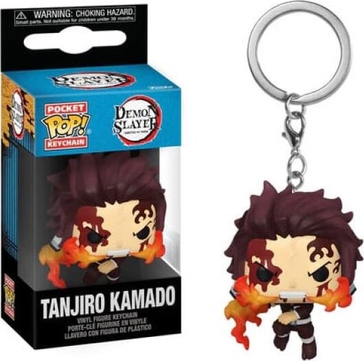 Funko POP! Keychain Demon Slayer Tanjiro Kamado (Dancing Flash)