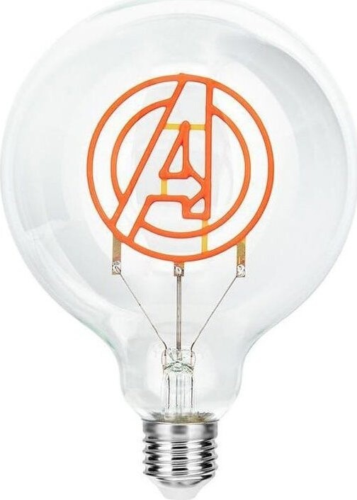 Avengers: Logo - neon LED žárovka 18 cm