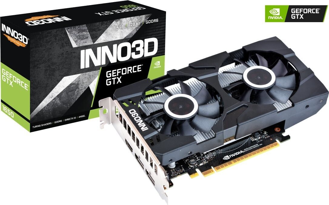 INNO3D GeForce GTX 1650 GDDR6 TWIN X2 OC