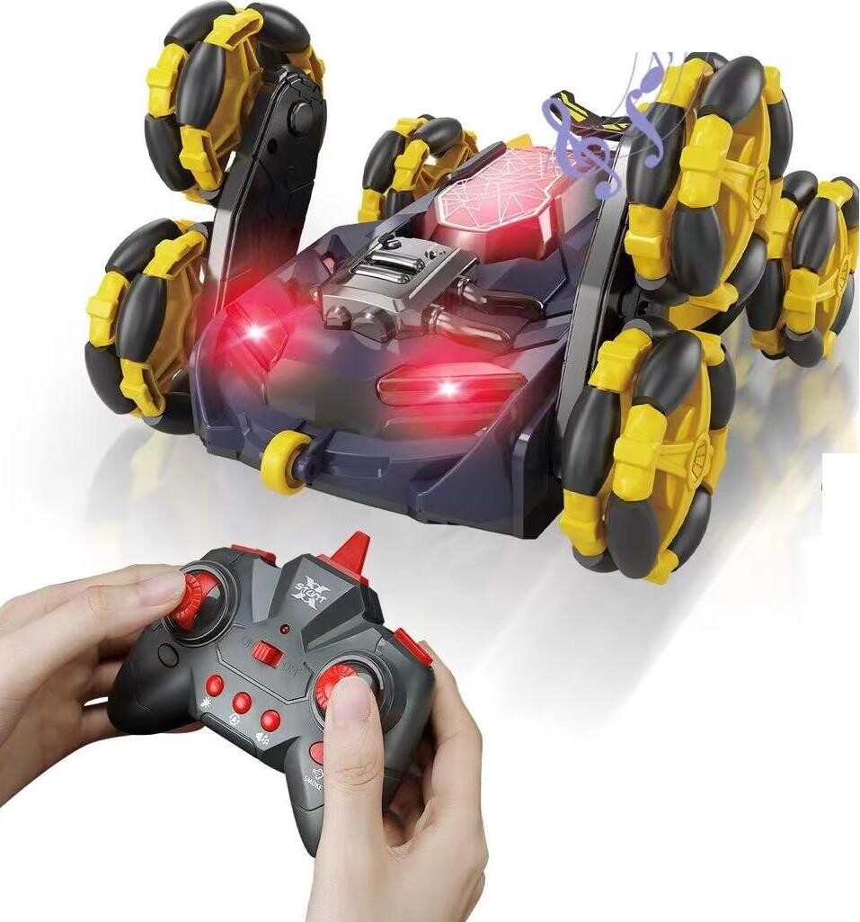 QST RC auto Stunt car QST2021, žlté