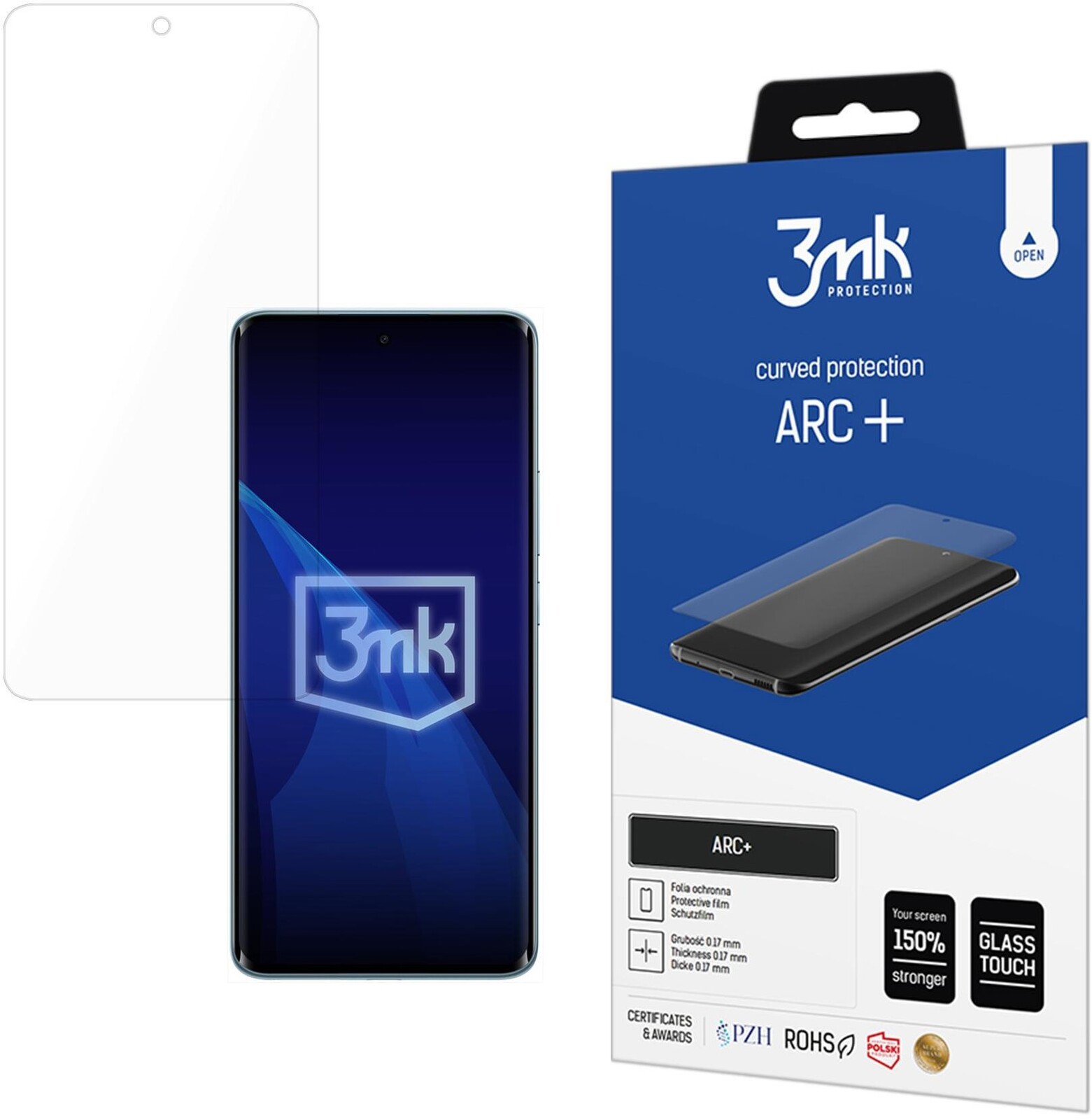 3MK ochranná fólia ARC+ na Redmi Note 15 4G/5G