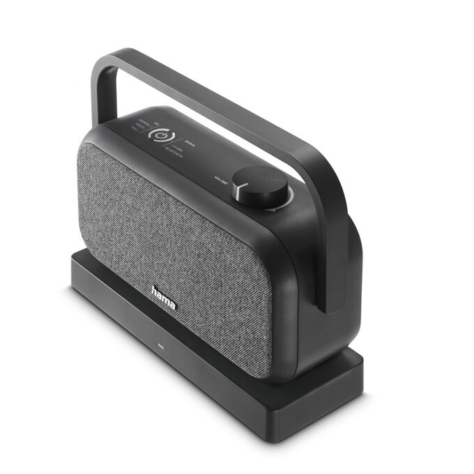 Hama bezdrôtový prenosný TV reproduktor 2,4 GHz vysielač, BT
