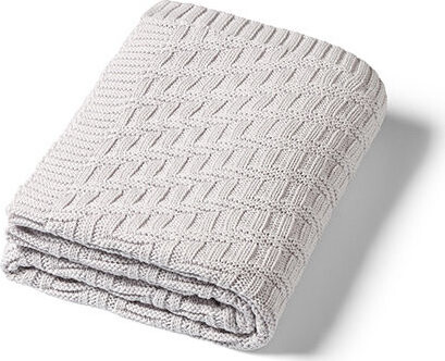 BabyOno pletená bavlnená, sivá