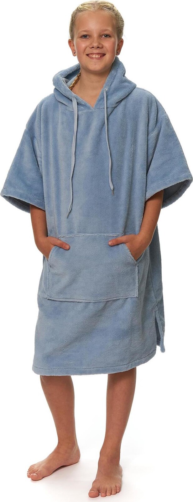 Interkontakt Juniorské surfové pončo, 60 × 90 cm, Fog Blue