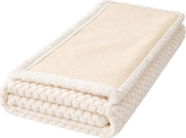 RealG RC-K-1183 Přehoz na pohovku elastický 70 × 150 cm, bílý