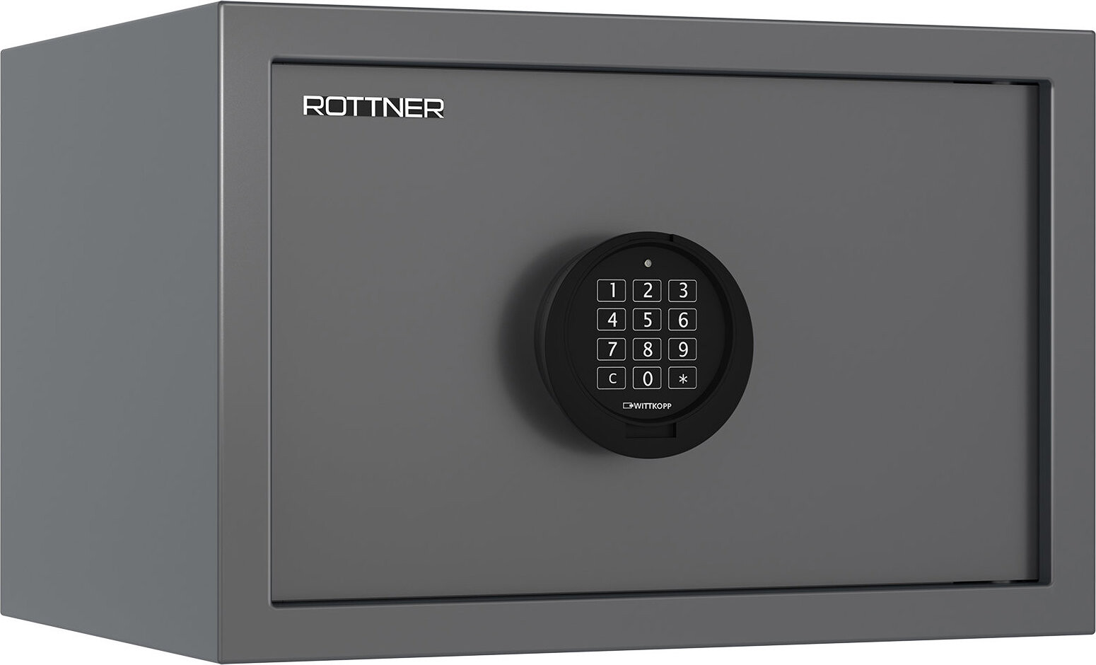 Rottner Praktik 30 EL S1, Min 15RU Nábytkový trezor metalický, antracit