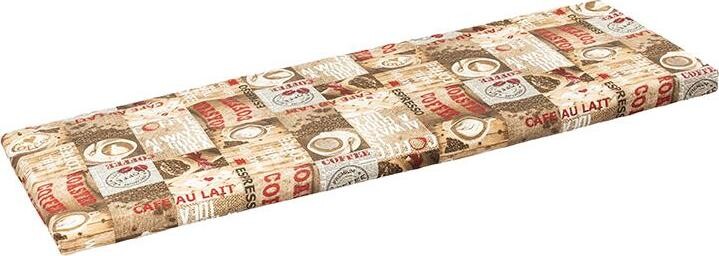 BELLATEX Sedák na lavicu 34/560 hladký na zips 40 × 120 zrnková káva