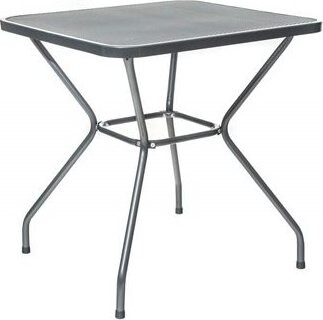 HAPPY GREEN Stôl oceľový štvorcový MAINE