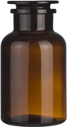 Sklárny Moravia Skleněná dóza na potraviny, hnědá, 1000 ml