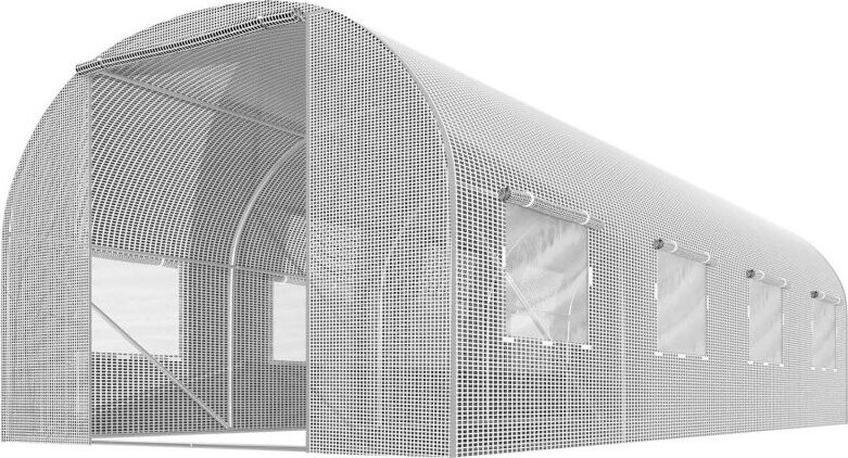 Plonos 4972-B Zahradní fóliovník 2 × 4,5 m, 140 g/m2, bílý