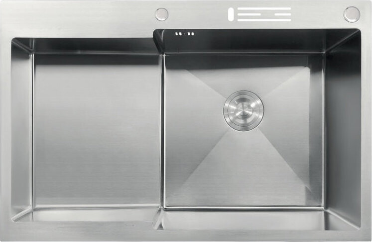 MIXXUS MH7849R-HK SS Color Nerezový dřez se sifonem, nerezový