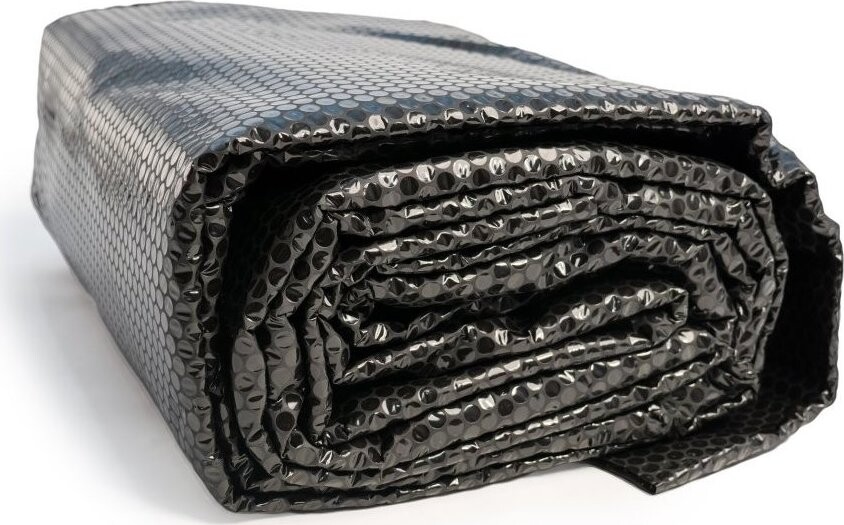 CF GROUP Solární plachta CF pro bazény s průměrem 2,5 m, černá