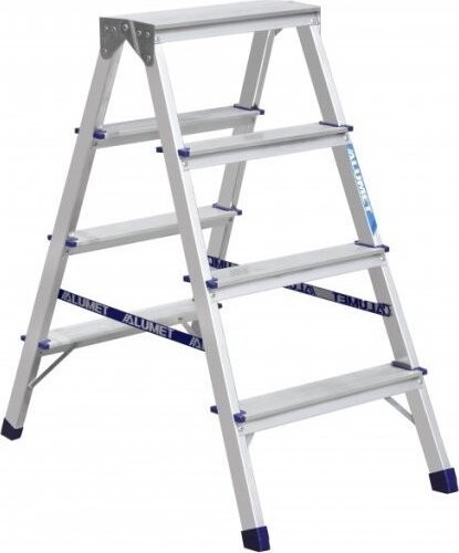 ALUMET Oboustranné schůdky AD7204 EUK 2 × 4