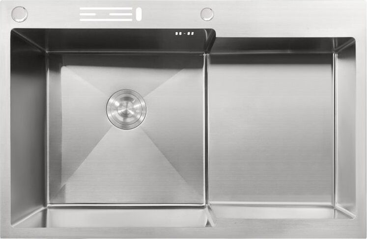 MIXXUS MH7849L-HK SS Color Nerezový dřez se sifonem, nerezový