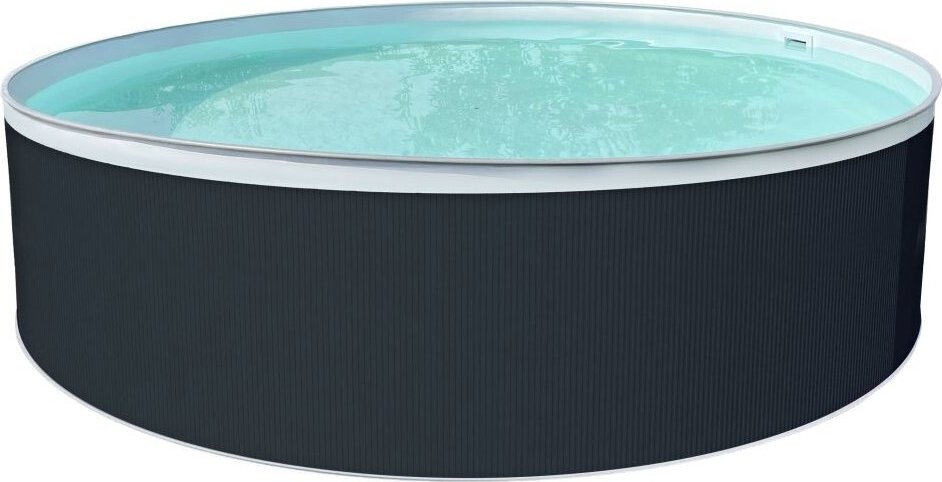 CF GROUP Bazén s konstrukcí 3,50 × 0,90 m Antrazit/White