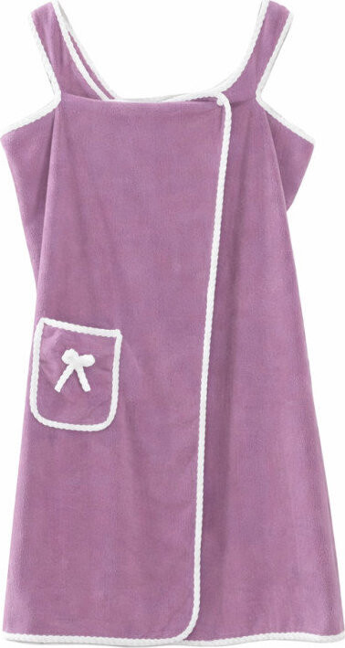 RealG RC-K-1168 Dámský ručník, tunika do sauny 135 × 80 cm, růžový