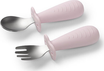 BabyOno lžíce a vidlička, růžový