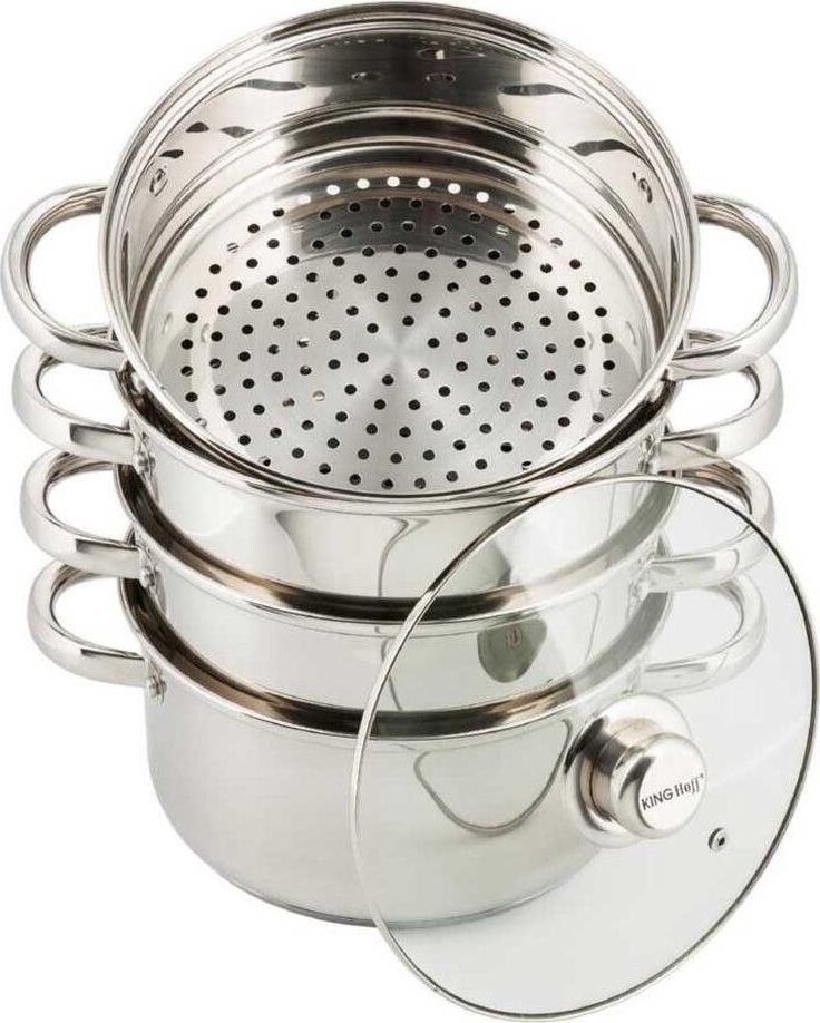 Parný hrniec 5 ks 20 cm Kh-3322