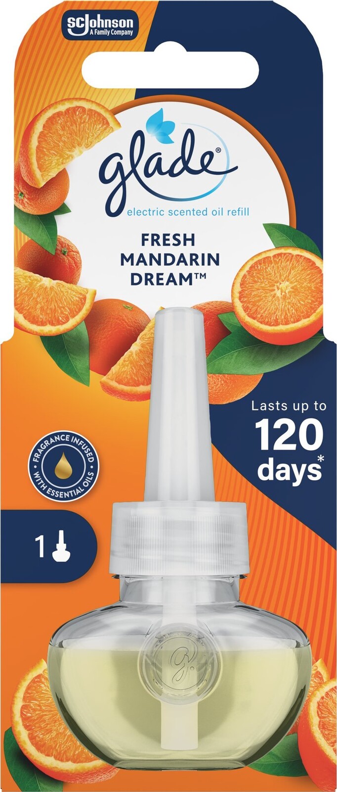 GLADE Electric Mandarin náplň 20 ml
