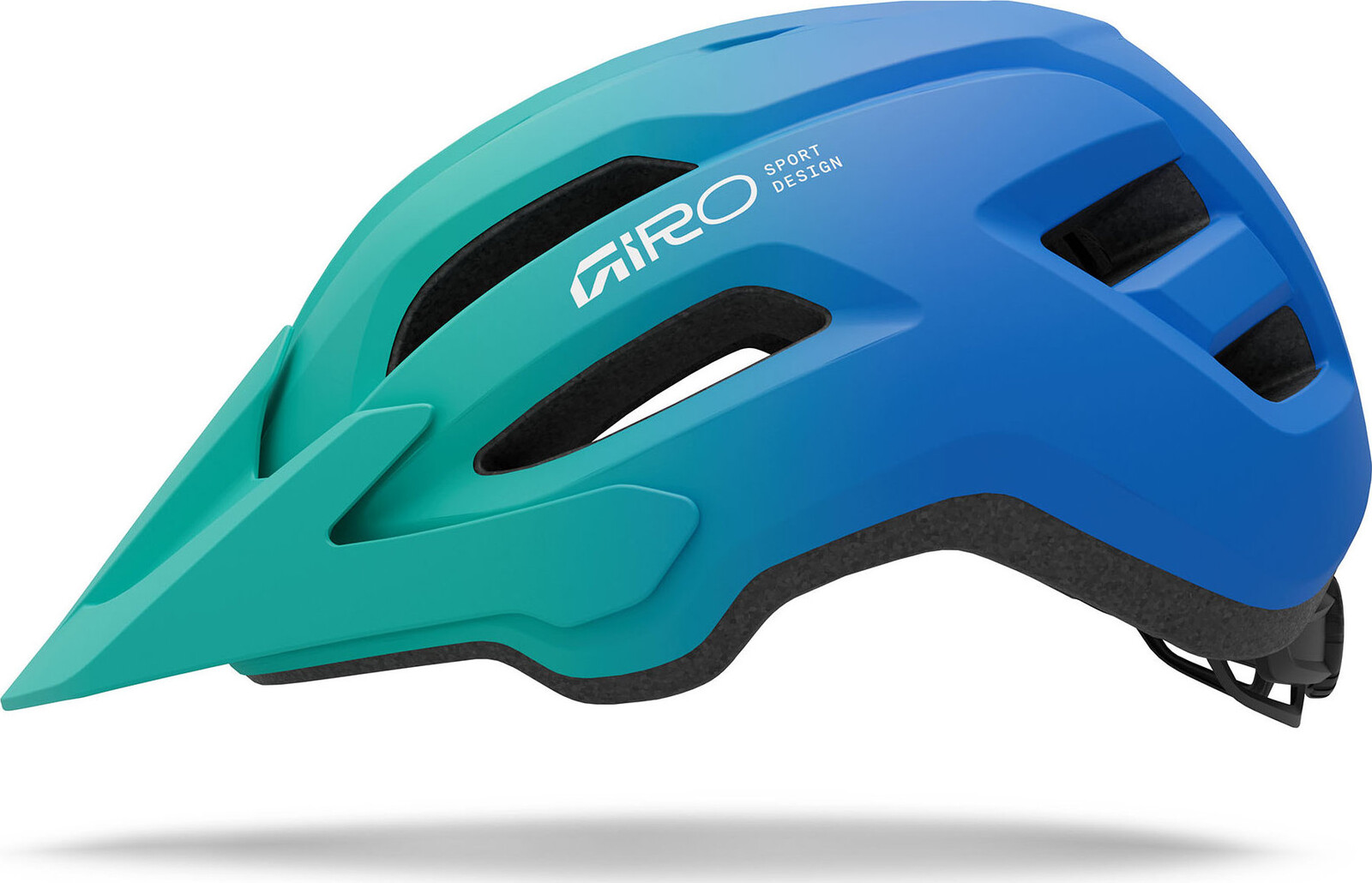GIRO Fixture II Youth Mat Aqua Green/Blue Jewel Fade