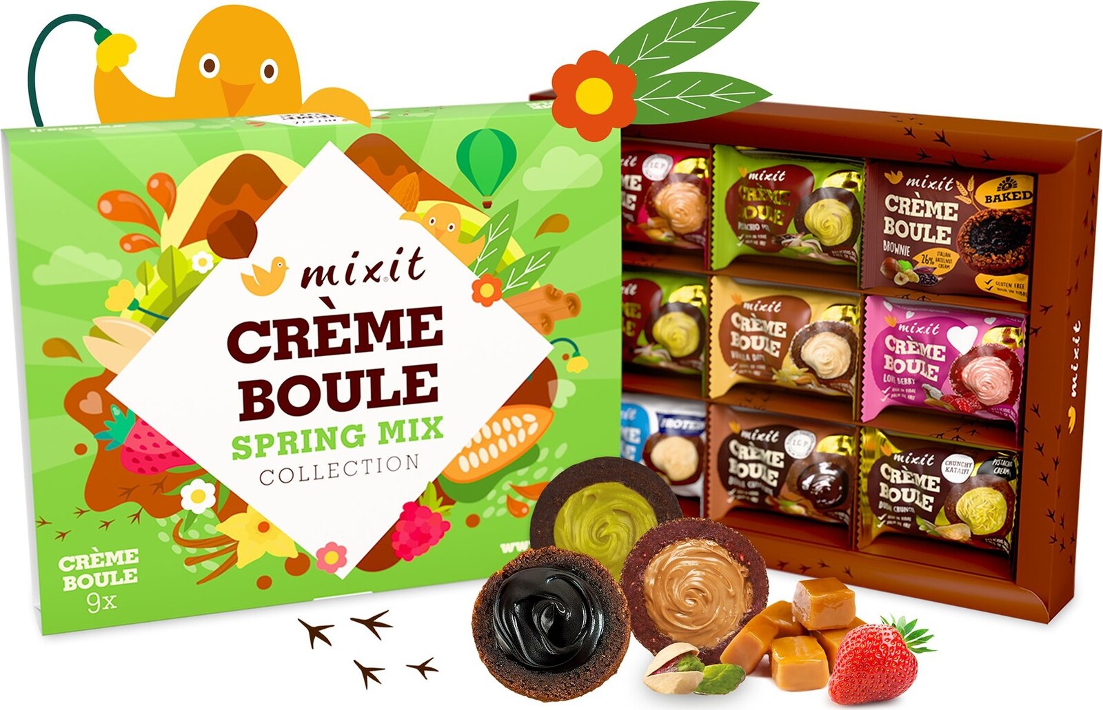 Mixit Bouleniéra degustačná súprava Créme hrčí