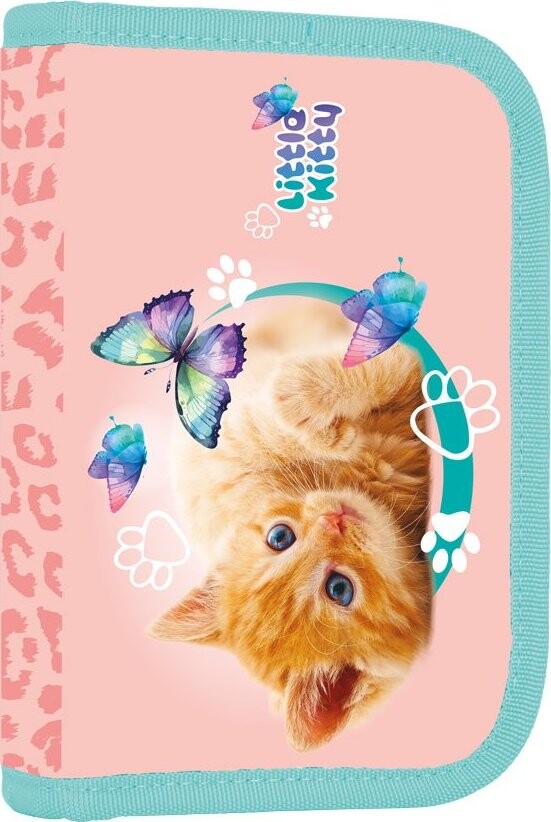 OXYBAG Penál 1patrový 2 chlopně, prázdný Kočka