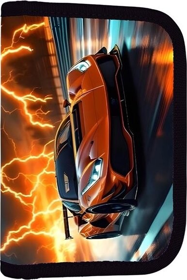 OXYBAG Penál 1patrový 2 chlopně, prázdný Auto 2