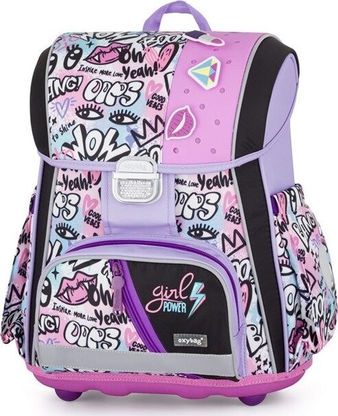 OXYBAG Školní batoh PREMIUM Funny Girl