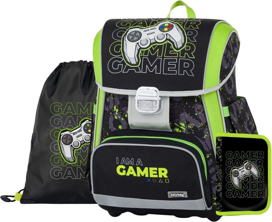 OXYBAG Školská sada 3 ks PREMIUM Gamer
