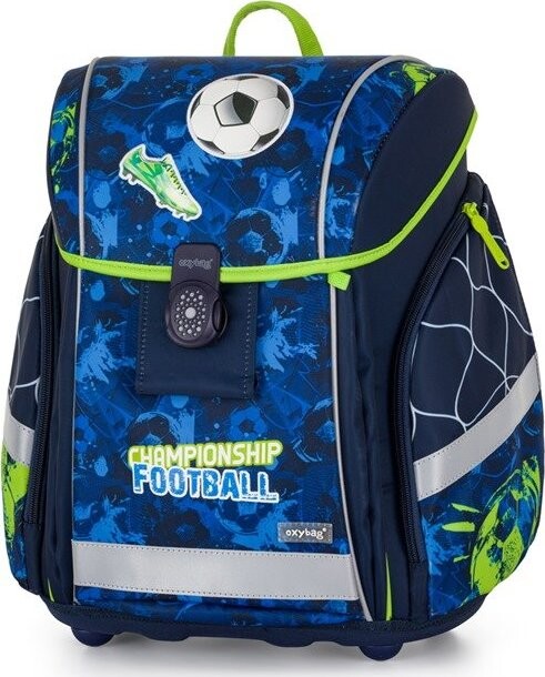 OXYBAG Školní batoh PREMIUM LIGHT fotbal