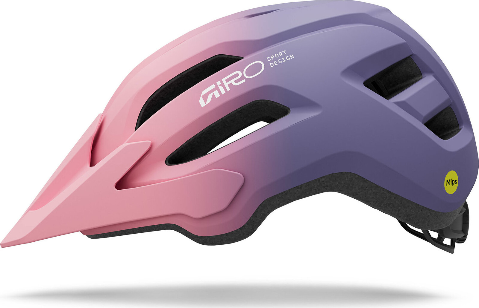 GIRO Fixture II MIPS Youth Mat Light Pink/Purple Fade