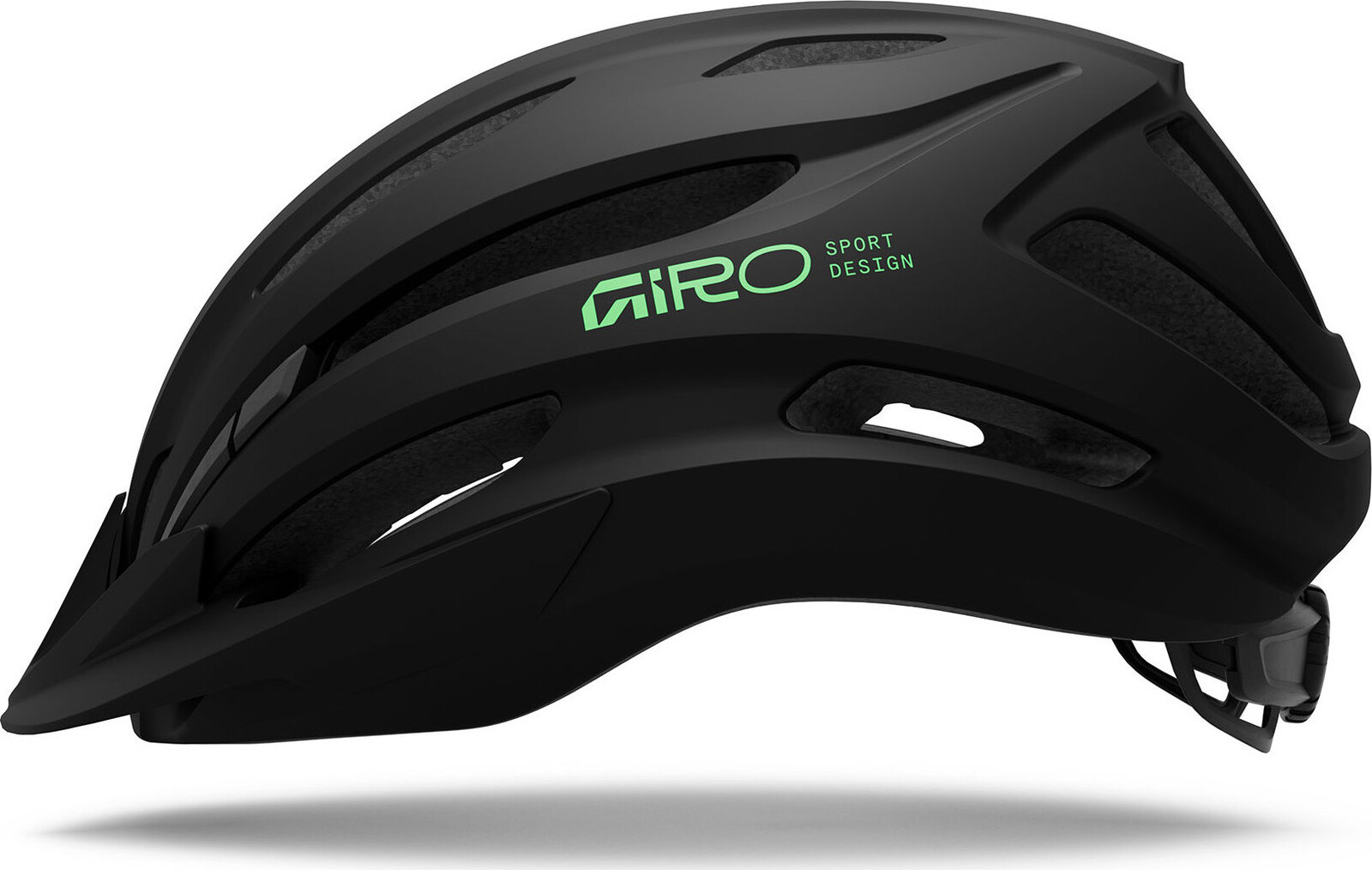 GIRO Register II Youth Mat Black/Vivid Green
