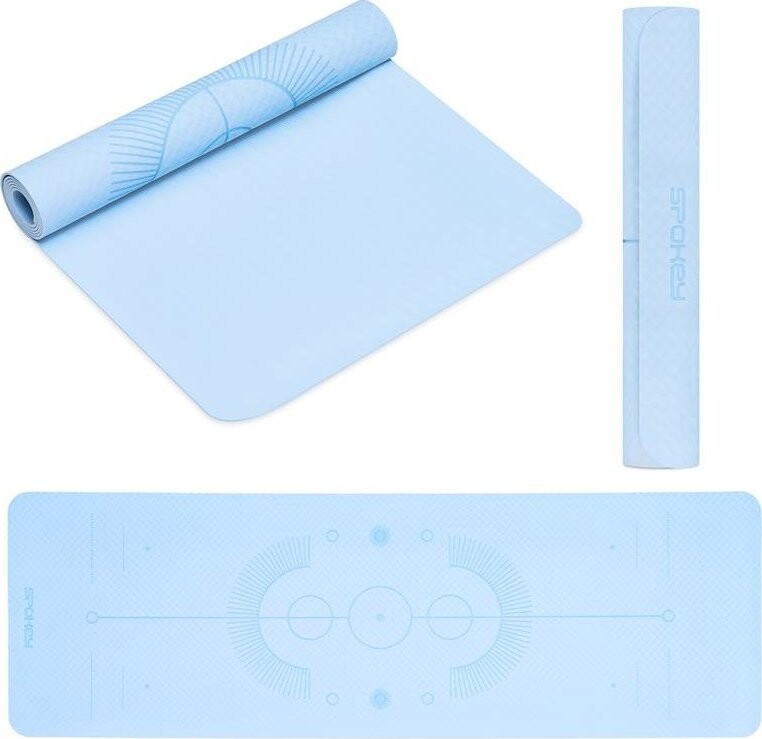 Spokey Mandala 183 × 61 × 0,4 cm, modrá