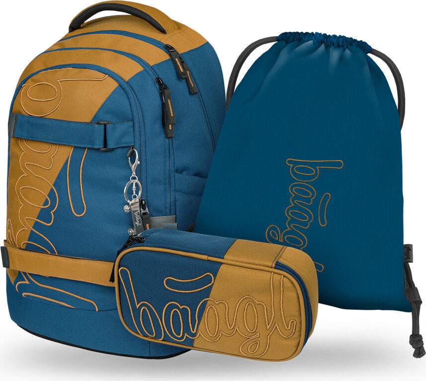 BAAGL SADA 3 Skate Max Duo: batoh, peračník, vrecko GRS